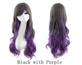 Lady Long Curly Wigs Fashion Cosplay Costume Hair