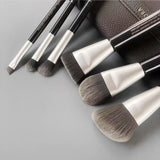 Deluxe Charcoal Antibacterial Makeup Brushes -