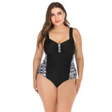Sexy Leopard 5Xl Swimwear Women One Piece Swimsuit