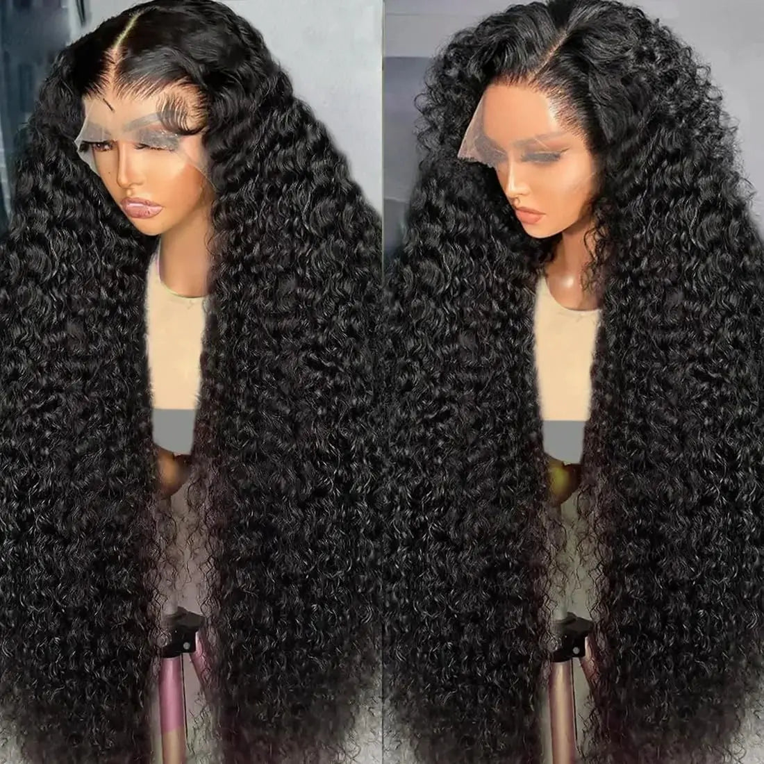 Brazilian 13X6 Deep Wave Human Hair Wig 13X4