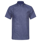 Unisex Men Women Breathable Chef Jacket Cooking Coats