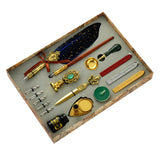 Retro Feather Pen Writing Ink