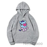 Bt21 Cartoon Prints Hoody Women Men Casual Hoodies