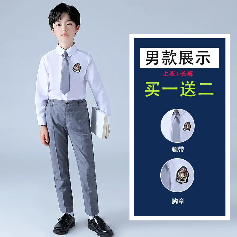 Children' Choir Performance Uniform, Primary And Secondary Skirt