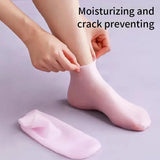 One Pair Pack Silicone Foot Care Socks Anti