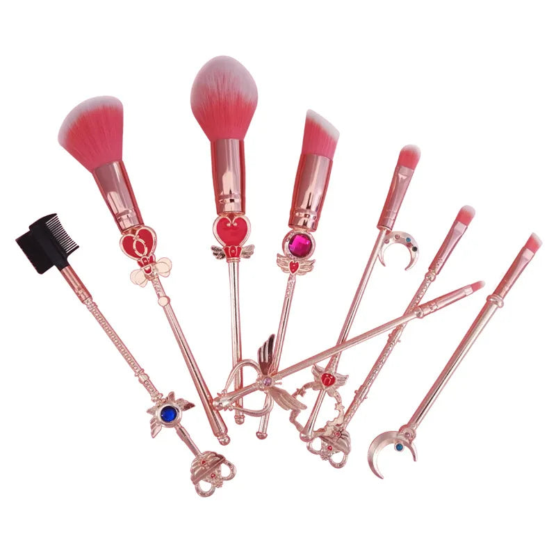 Makeup Brushes Sailor Moon Anime Cardcaptor Sakura Makeup