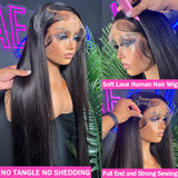 Luvin Hd Transparent Straight 13X4 13X6 Lace Front