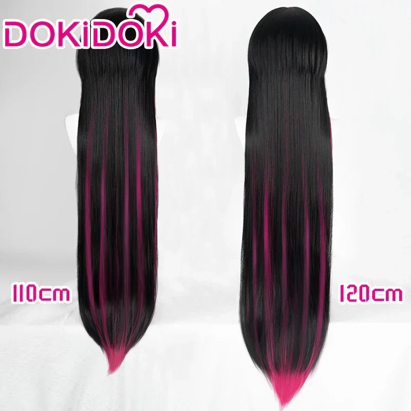 Genshin Impact DokiDoki Fatui Harbinger Cosplay Wig