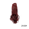 Ponytail Extension Wavy Curly Ponytail Hair Extension Synthetic