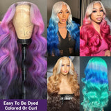 Hd Lace Front Wig Blonde