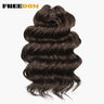 Freedom Synthetic Deep Curly Twist Crochet Hair Deep