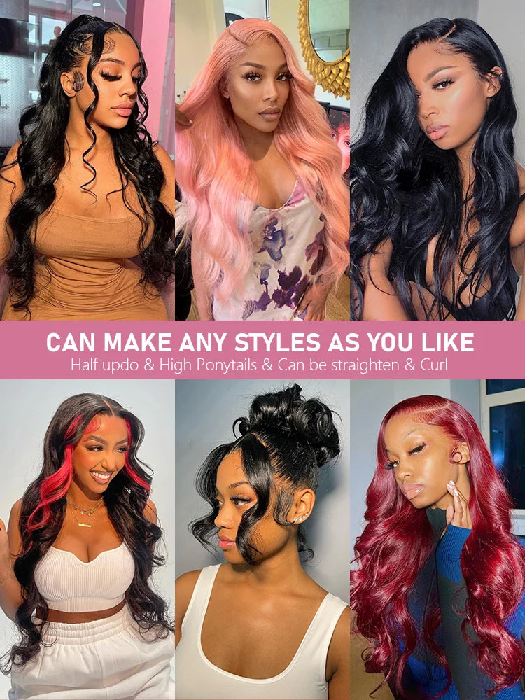 Hd Transparent Lace Front Human Hair