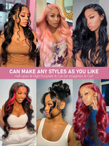 Hd Transparent Lace Front Human Hair