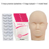 Training False Eyelash Practice Lash Silicone Mannequin Model