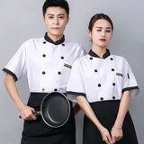 Long Sleeve Chef' Work Clothes Restaurant Hotel Work