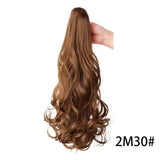 Ponytail Extension Wavy Curly Ponytail Hair Extension Synthetic