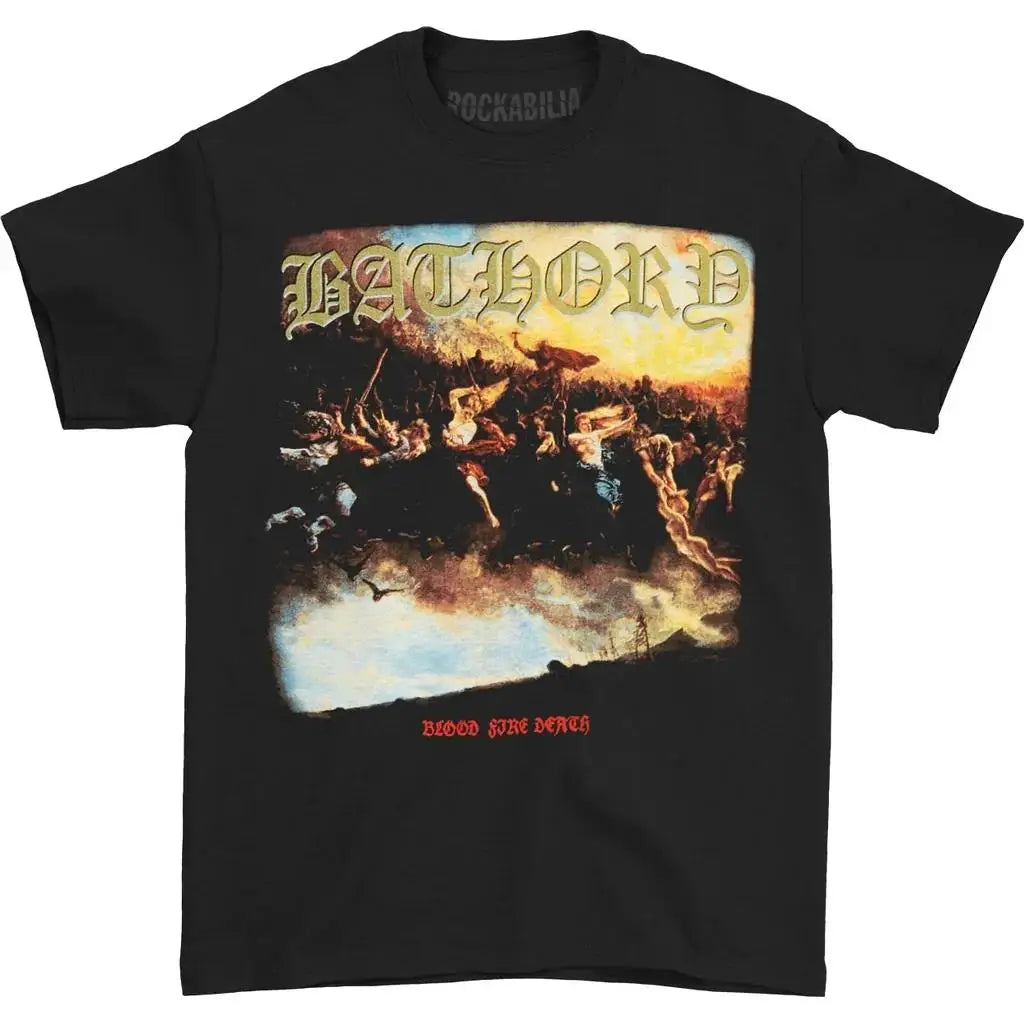 Bathory Black Metal Venom T Shirt Men Women