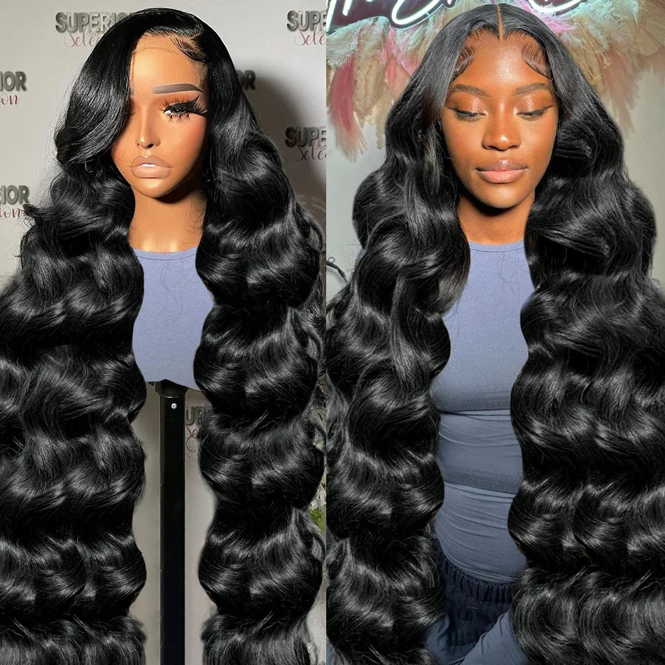 Density Hd Transparent Body Wave Lace Front