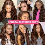 Chocolate Brown Lace Front Wigs X Hd