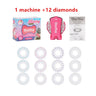 Automatic Hair Braiding Tool with Diamond Ornament & Accessories