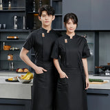 Chef Uniform Work Uniform Men' Customized Name Print