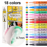 Nail Art Graffiti Pen Set Waterproof Drawing