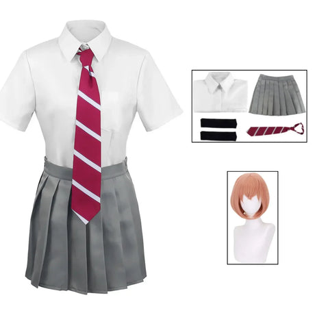 Anime Tokyo Revengers Tachibana Hinata Cosplay Costume White