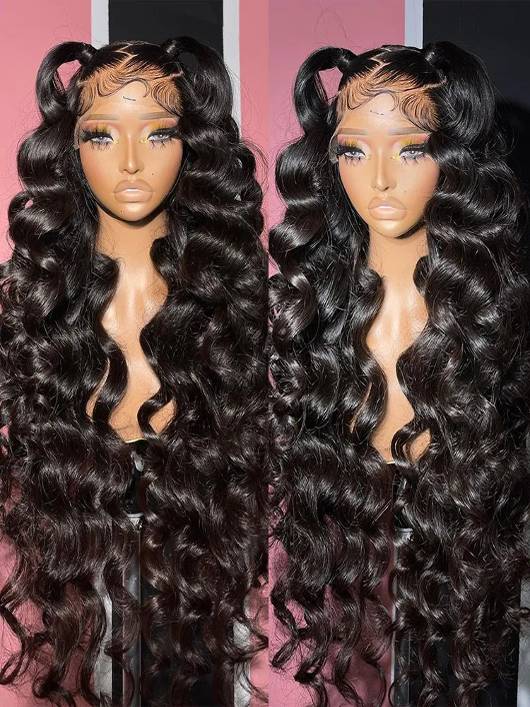 Loose Deep Wave Frontal Wig 13X6 Hd Lace