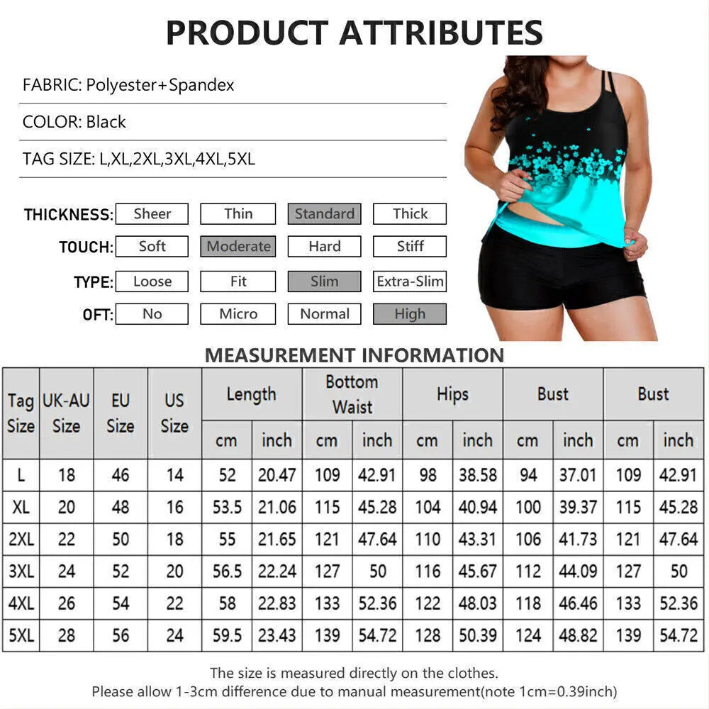 Summer New Swim Set Beachwear Swimdress Women Floral