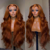 Ginger Body Wave 13X4 Lace Front Human Hair