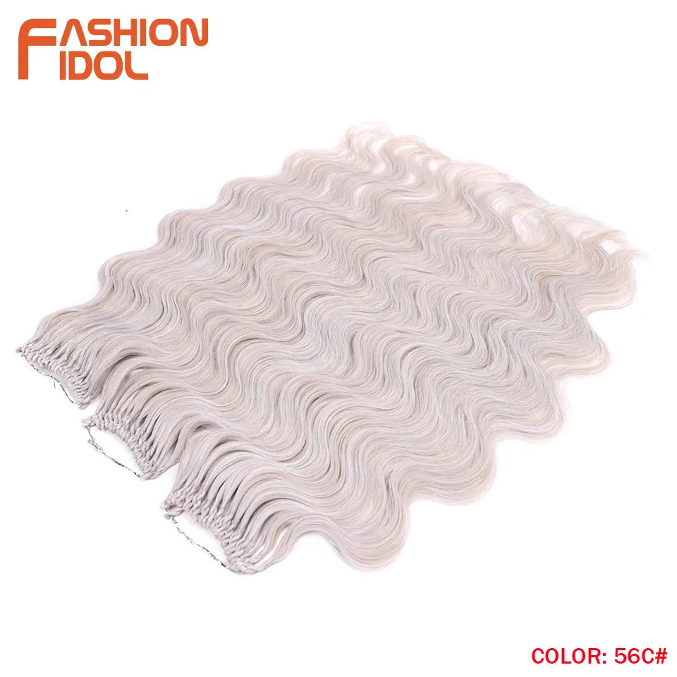 Fashion Idol Body Wave Crochet Hair Synthetic Goddess