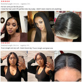 Wear And Go Glueless Wig Malaysian Straight X