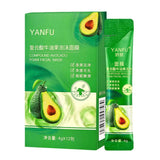 Yanfu Skin Lightening Complex Avocado Foam Facial Mask