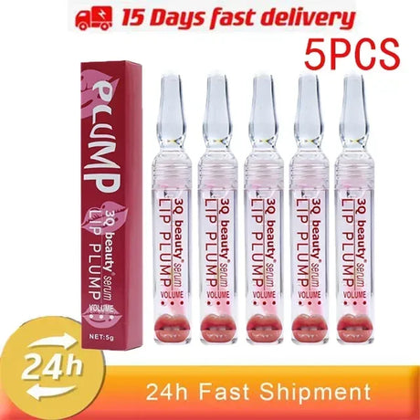 Lip Plump Serum Instant Volumising Essential Oil Increase