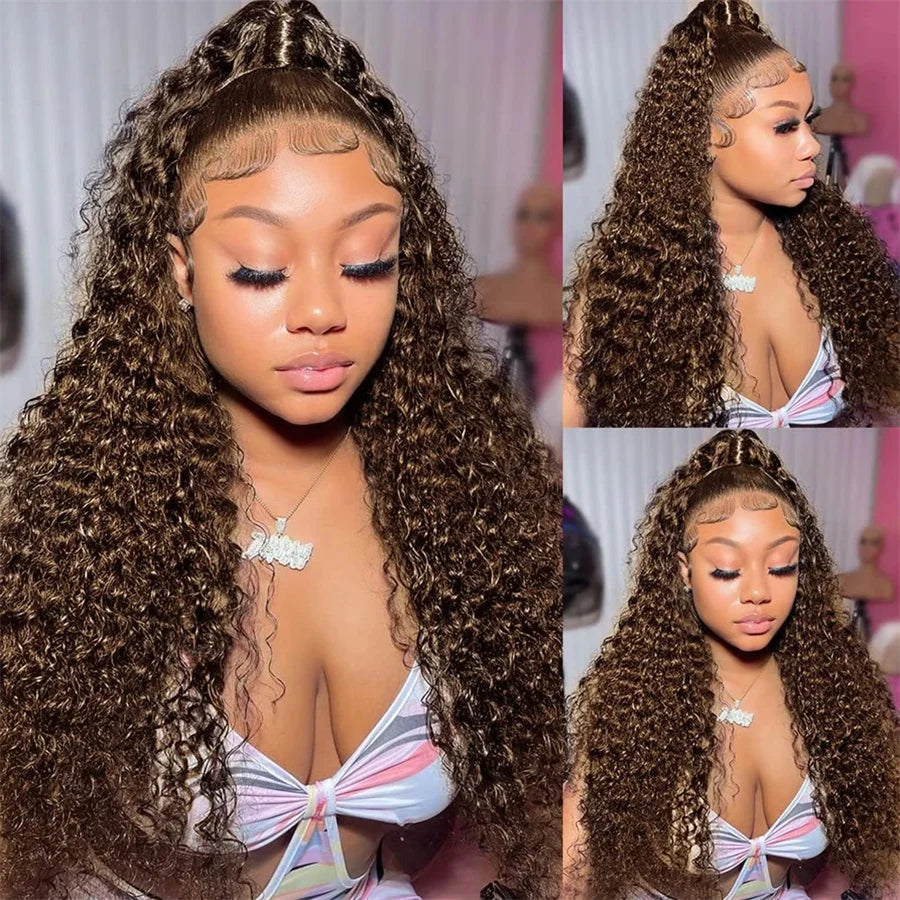 Chocolate Brown Lace Front Wig 13X6