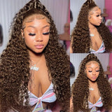 Chocolate Brown Lace Front Wig 13X6