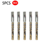 M&G Straight Liquid Signature Pen Black Red