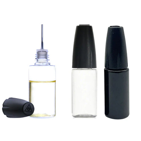 Pet Clear Vial With Long Thin Tip Dropper