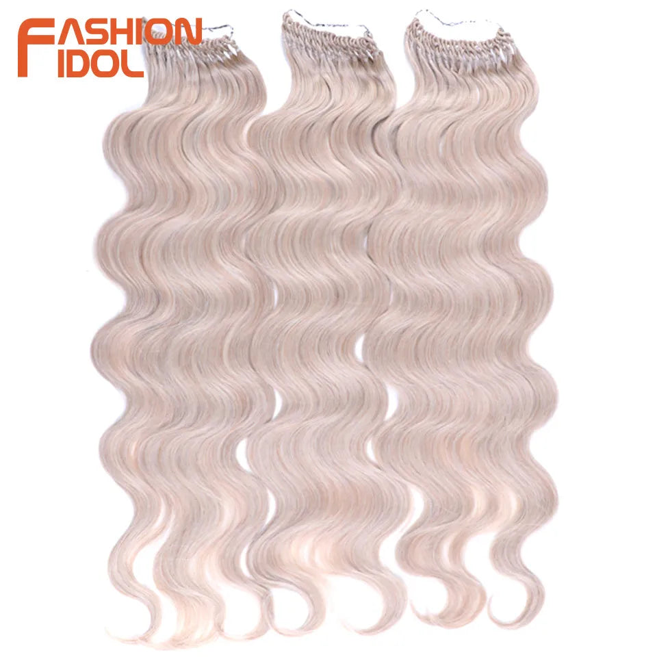 Fashion Idol Body Wave Crochet Hair Synthetic Goddess