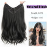 As-Part Synthetic Clip In Hair Extension Long Thick