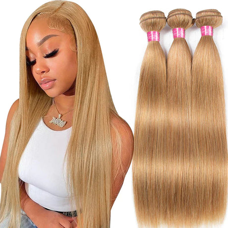 Honey Blonde Virgin Human Hair Bundles