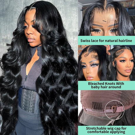 Hd 13X6 Lace Front Human Hair Wigs