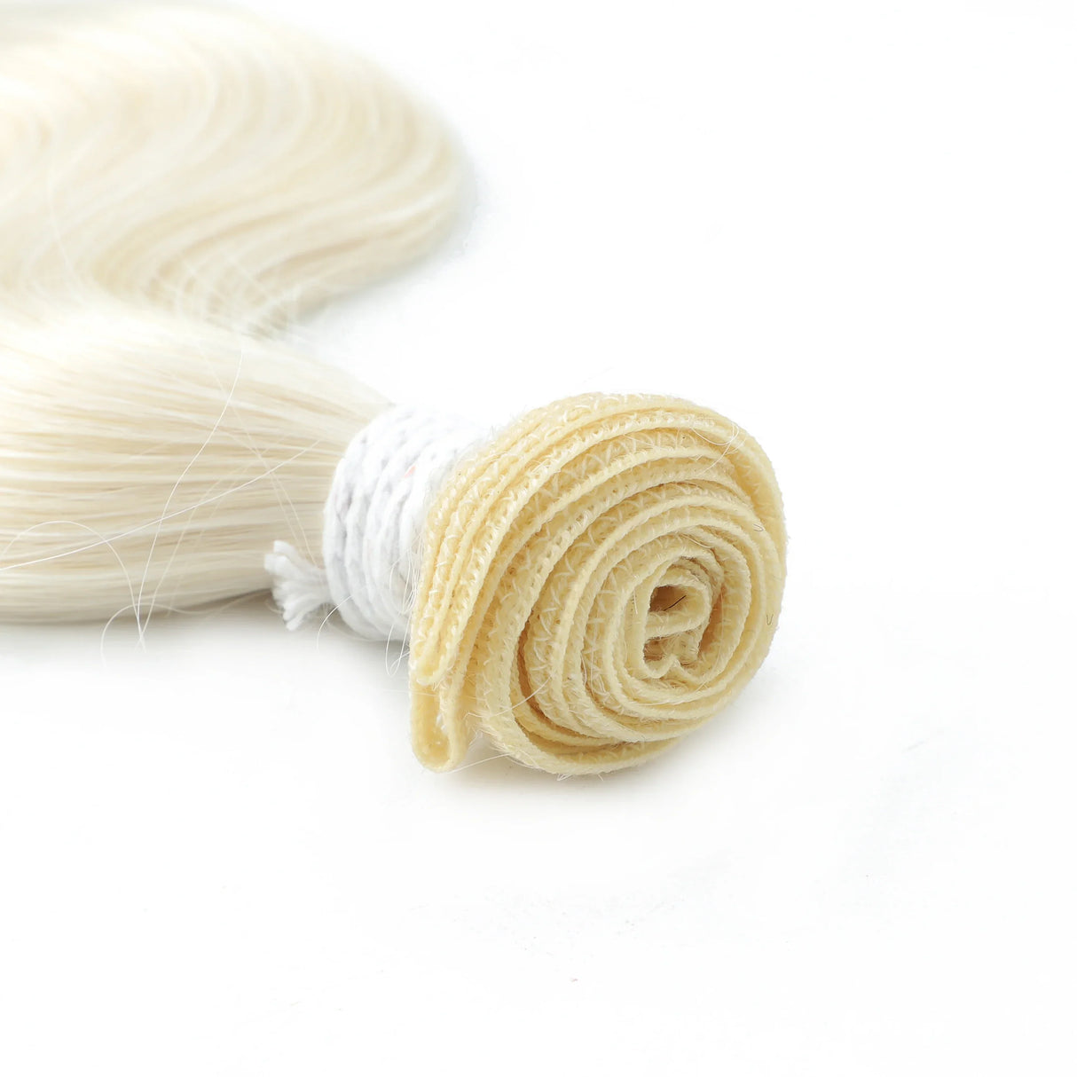 White Body Wave Hair Bundles Synthetic Natural Weave