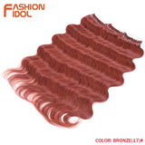 Fashion Idol Body Wave Crochet Hair Synthetic Goddess