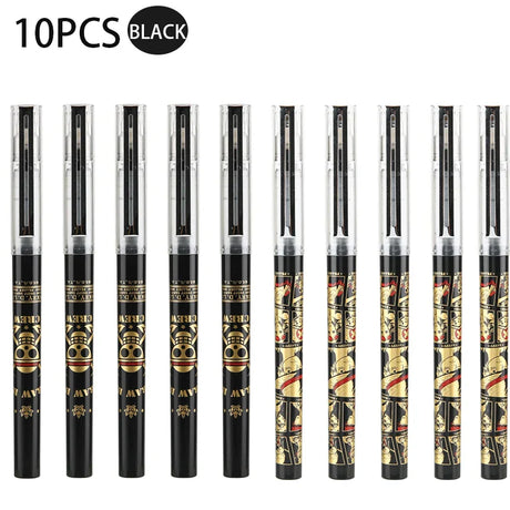 M&G Straight Liquid Signature Pen Black Red