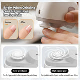 Wireless Nail Clipper In Grinding And Polish Trimmer