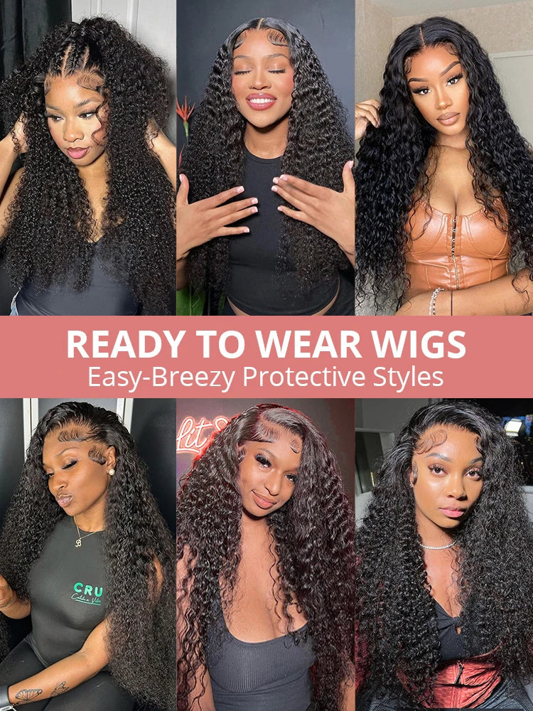 Deep Wave Hd 13X6 Lace Frontal Wig Water