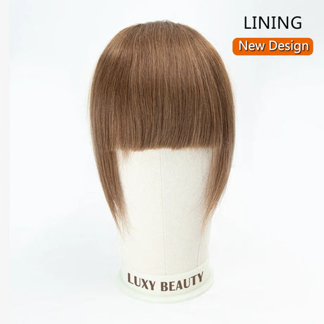 Human Hair Bangs Clips D Blunt Cut Natural