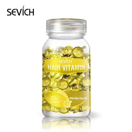 Women Hair Oil Capsule Smooth Silky Keratin Hair