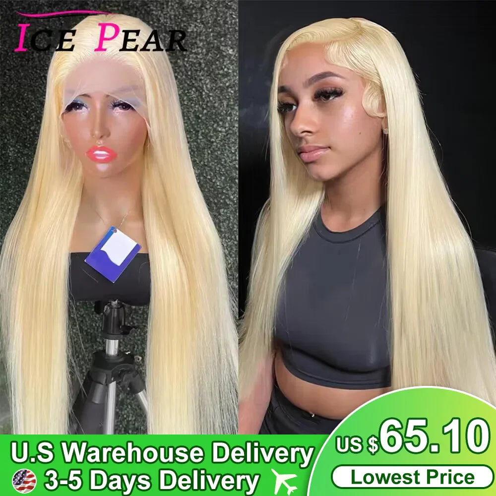 Blonde Lace Front Human Hair Wig X Hd